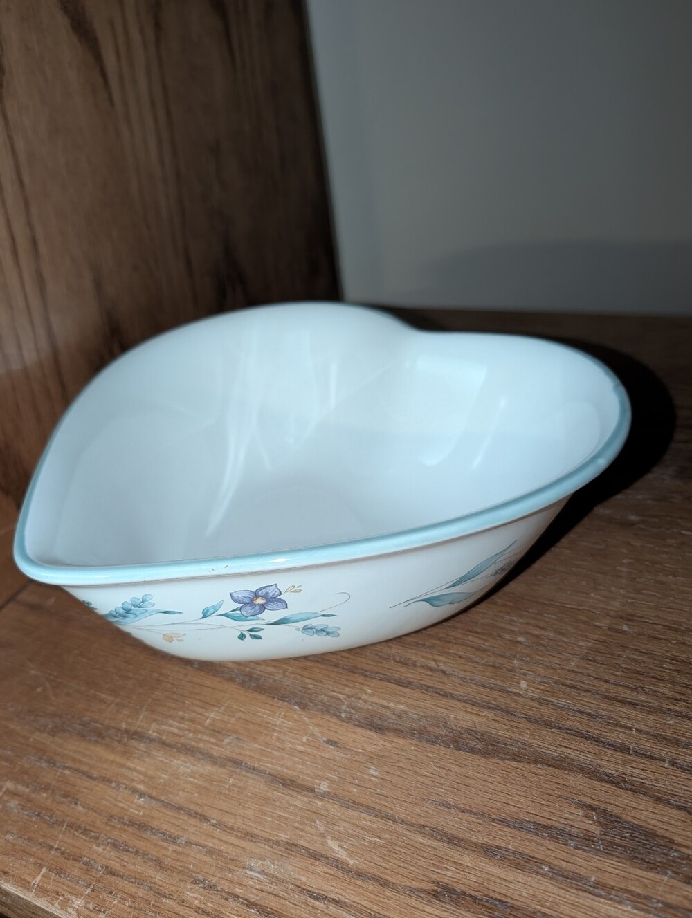 Heart-Shaped Floral Serving Bowl - Pfaltzgraff April